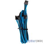 Corsair Premium Individually Sleeved PCIe Cables (Dual Connector)  Blue/Black